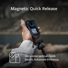 Load image into Gallery viewer, DJI Osmo Action 4 Motorcycling/Mountain Cycling Combo, 4K/120fps Footage with an Immersive 155º FOV, Body Camera with a 1/1.3-Inch Sensor, HorizonSteady, with Wearable Chest Strap Mount
