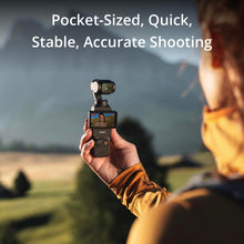 Load image into Gallery viewer, DJI Osmo Pocket 3, Vlogging Camera with 1&#39;&#39; CMOS &amp; 4K/120fps Video, 3-Axis Stabilization, Fast Focusing, Face/Object Tracking, 2&quot; Rotatable Touchscreen, Small Video Camera for Photography, YouTube
