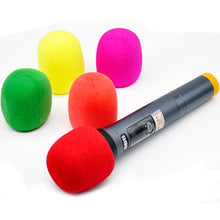 Cargar imagen en el visor de la galería, 20PCS Thick Handheld Stage Microphone Windscreen Colorful Microphone Covers Reusable Foam Covers Micro Foam Filter for Most Microphone
