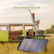 Cargar imagen en el visor de la galería, ALLPOWERS SP033 200W Portable Solar Panel 18V Foldable Solar Panel Kit with MC-4 Output Waterproof IP66 Solar Charger for RV Laptops Solar Generator Van Camping Off-Grid
