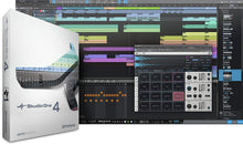 Load image into Gallery viewer, Presonus AudioBox 96 Audio USB 2.0 Recording Interface and Studio One Artist Software kit with Condenser Microphone Shockmount, and XLR Cable (Interface Color May Vary in Blue or Black)
