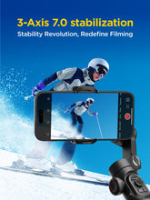 Cargar imagen en el visor de la galería, AOCHUAN Gimbal Stabilizer for Smartphone, iPhone Gimbal w/Focus Wheel Face/Object Tracking Gimbal for iPhone 15 14 Pro Max/Android Foldable 3-Axis Handheld Phone Gimbal for Video Recording -Smart XE
