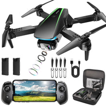 Load image into Gallery viewer, RADCLO Mini Drone with Camera - 1080P HD Foldable Drone with Stable Hover, Gravity Control, Auto-Follow, Trajectory Flight, 90° Adjustable Lens, One Key Take Off/Land, 3D Flip, Drones for Adults Kids
