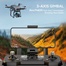 Cargar imagen en el visor de la galería, Bwine F7 GPS Drones with Camera for Adults 4K Night Vision, 3-Aix Gimbal, 2Mile Long Range, 75Mins Flight Time Professional Drone with 3 Battery, Auto Return+Follow Me+Fly Around+Beginner Mode for Kid
