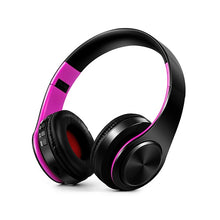 Load image into Gallery viewer, HIFI stereo earphones bluetooth headphone music headset FM and support SD card with mic for mobile xiaomi iphone sumsamg tablet
